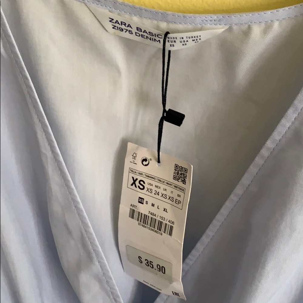 Blue blouse from Zara - Picture 2 of 4
